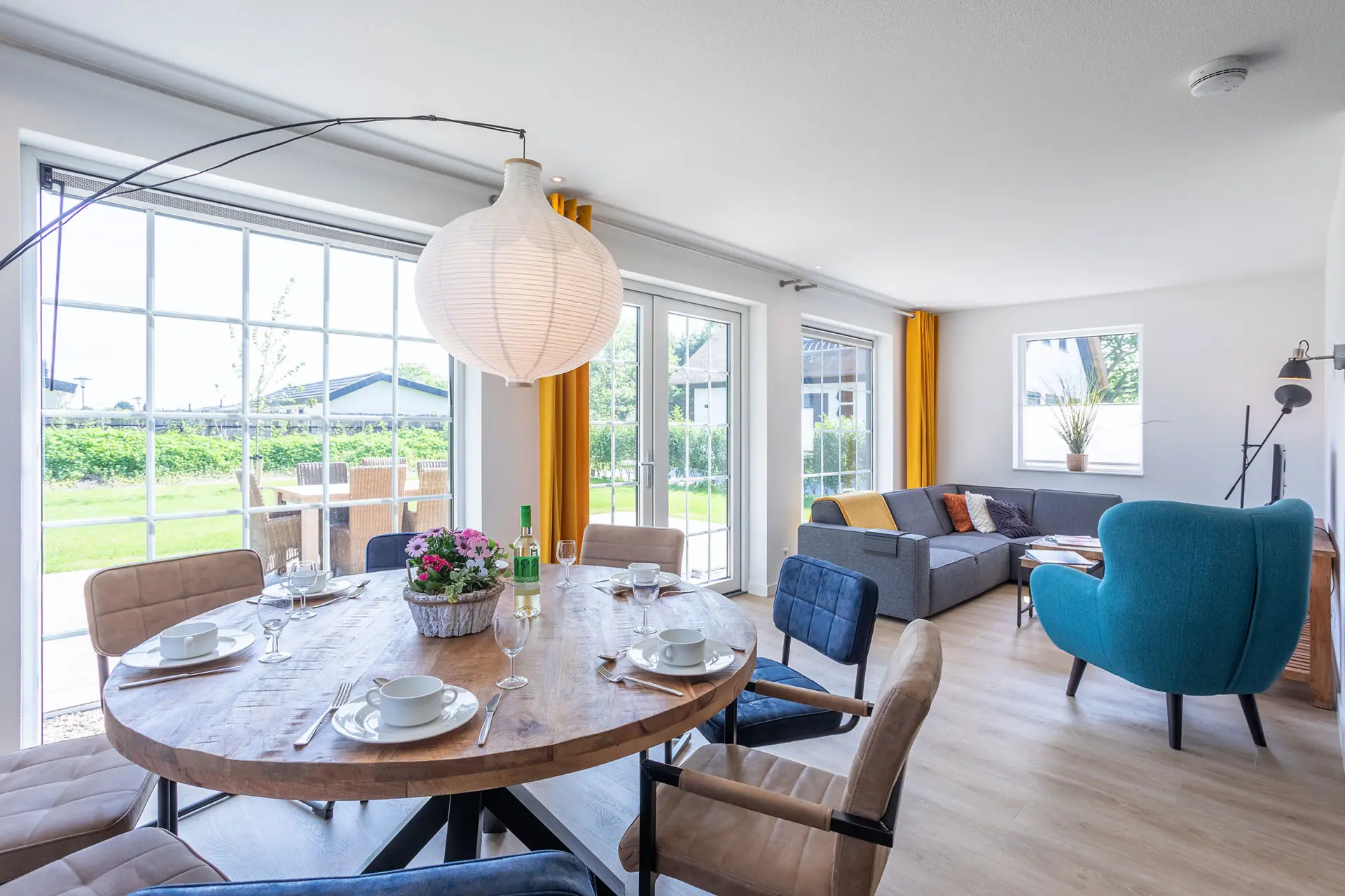 Eethoek en zitgedeelte