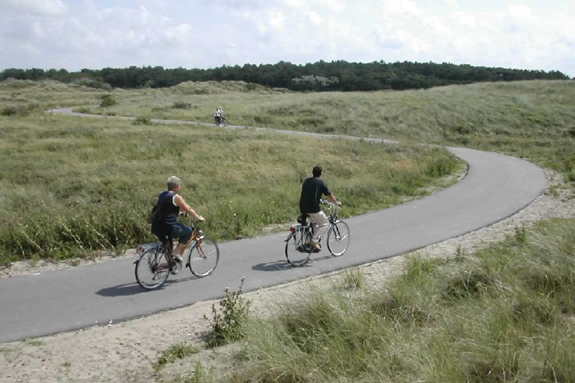 Fietsen duinen